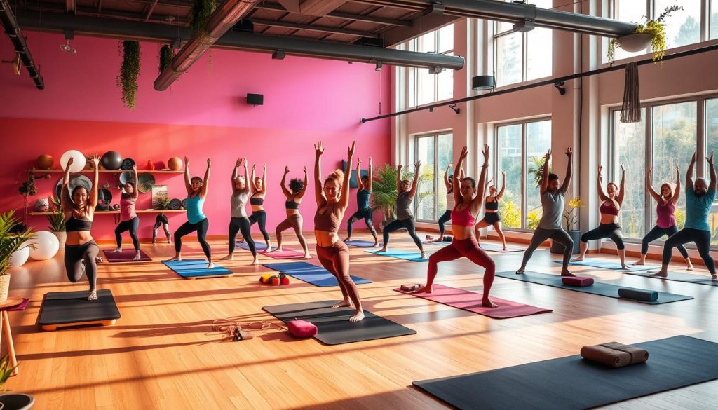 Bulldog Online Yoga & Fitness Class Types